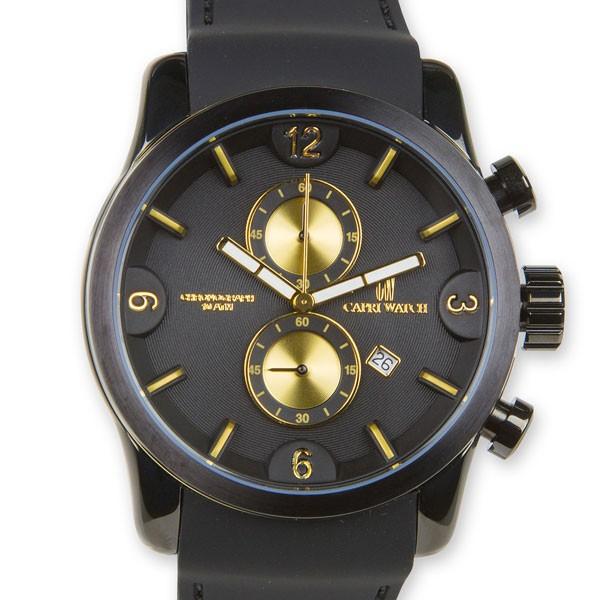 【楽天市場】カプリウォッチ Capri watch カーボンカラー 腕時計 ウォッチ ブラック Art. 5401 レディース メンズ ...