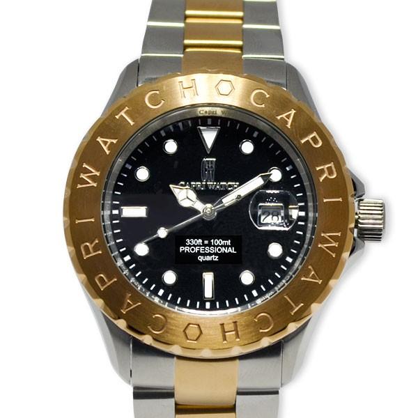 カプリウォッチ Capri watch サブ 腕時計 ウォッチ ブラック Art. 5300 レディース メンズ ユニセックス 女性 男性 男女兼用
