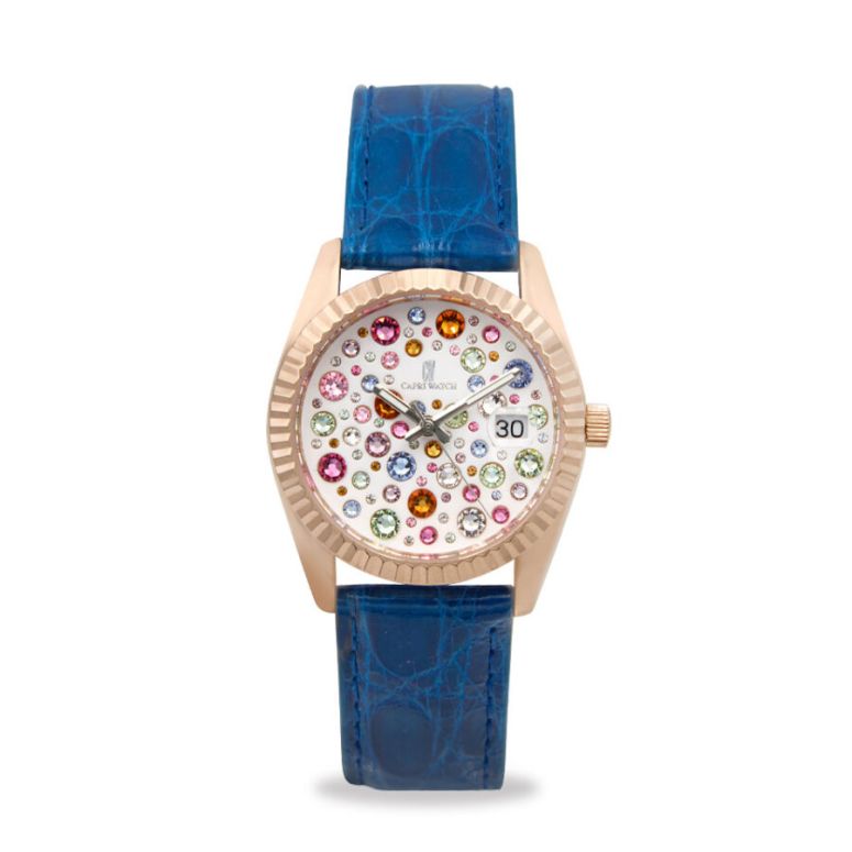 カプリウォッチ Capri watch ウオッチ ご覧なさる Art. 6100-41 レディース メンズ ユニ一発やる お上さん 成人男性 男女兼用
