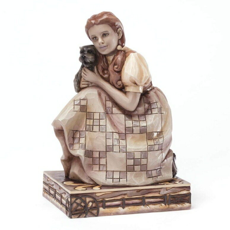 エネスコ ジム ショア オズの魔法使い ドロシー ウィザード オブ オズ Enesco Jim Shore Wizard of Oz Dorothy Kansas Figurine, 5.75-Inch フィギュア 置物 5.75 インチ 【並行輸入品】｜MJ-MARKET