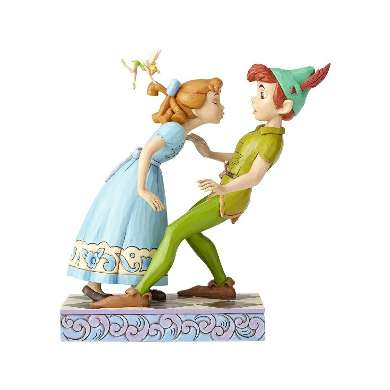 エネスコ ジム ショア ハートウッド クリーク ピーターパンとウエンディ Enesco Disney Traditions by Jim Shore 65th Anniversary Peter Pan and Wendy Stone Resin, 7.6” Figurine, 7.6 Inches, Multicolor 【並行輸入品】 26,426円