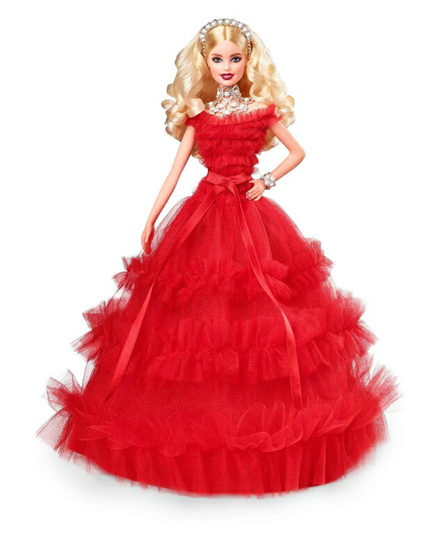 ホリデードール バービー 2018 Barbie 2018 Holiday Doll, Blonde 【並行輸入品】