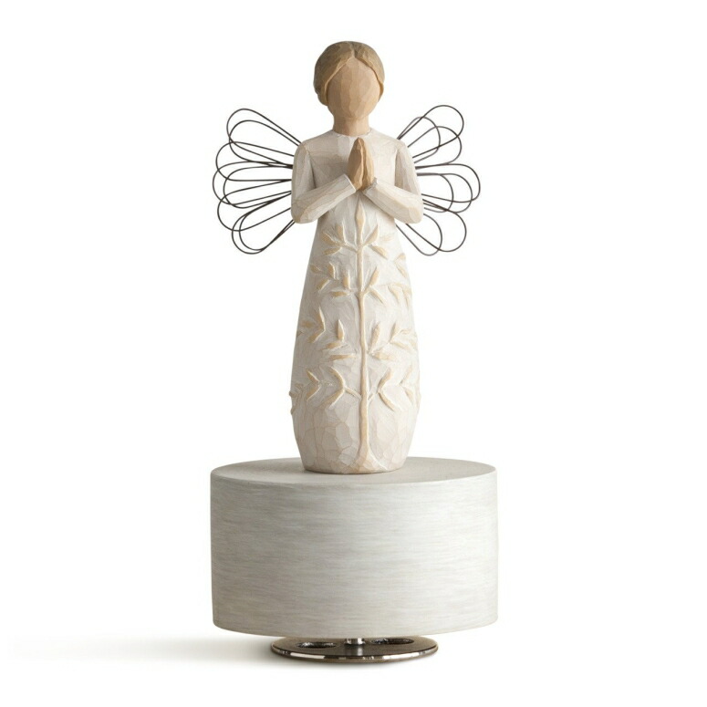 ウィローツリー オルゴール ミュージカル アメージング・グレース Willow Tree a tree, a prayer Musical, sculpted hand-painted musical figure Amazing Grace 【並行輸入品】|MJ-MARKET