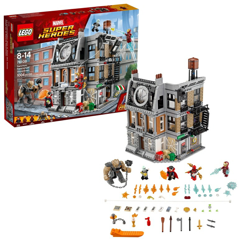 レゴ マーベルスーパーヒーローズ アベンジャーズ LEGO Marvel Super Heroes Avengers: Infinity War Sanctum Sanctorum Showdown 76108 Building Kit (1004 Pieces) 【並行輸入品】