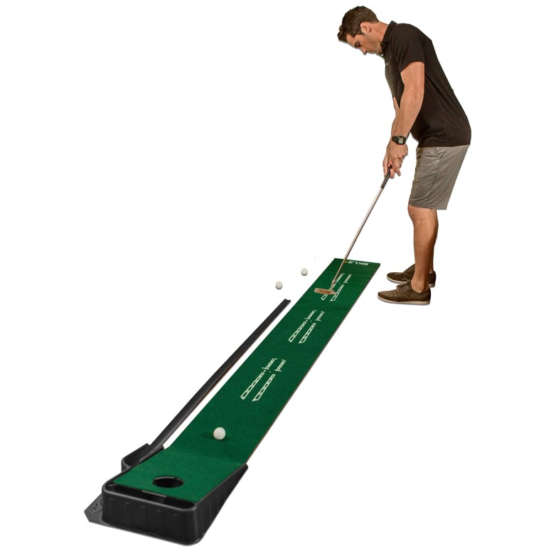 スキルズ 屋内用 パッティンググリーン SKLZ Accelerator Pro Indoor Putting Green with Ball Return, 9 feet x 16.25 inches 【並行輸入品】｜MJ-MARKET