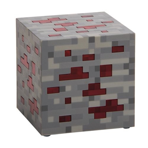 楽天市場 マイクラ ライト 光るレッドストーン 鉱石 おもちゃ Entertainment Earth Minecraft Light Up Redstone Ore Statue 並行輸入品 Mj Market