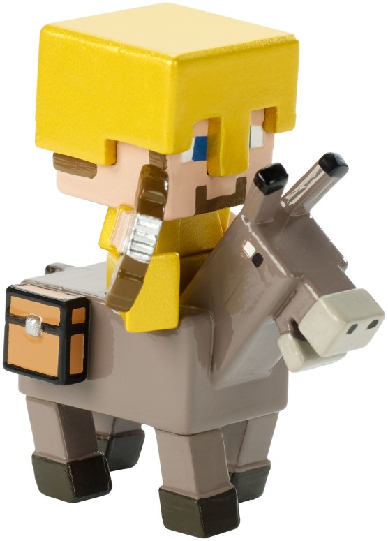 プレミアム マイクラ スティーブ ロバ ミニフィギュア Minecraft Deluxe Steve On Donkey Figure 並行輸入品 在庫限り Ugs Ed Ao