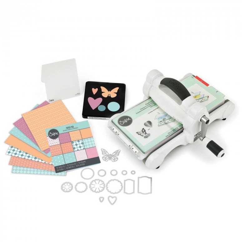 Bira Craft Adjustable Die Cutting & Embossing Machine Starter KIT, 9  Opening, Paper, Fabric and Other Materials 