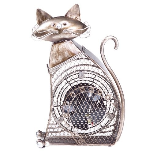 肌触りがいい 猫 ネコ 扇風機 置物 Deco Breeze Decobreeze Dbf0257 Animals Insects Figurine Fan From Cat Collection In Pwt Nckl B S Slvr Finish 4 Inch Antique Silver 送料無料 並行輸入品 期間限定送料無料 Www Babalhawa Net