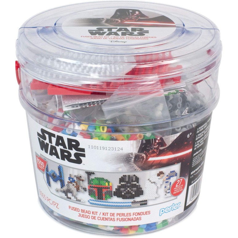 楽天市場 アイロンビーズ スターウォーズ バケツ Perler 80 Star Wars Beads Bucket Kit 8500pcs 並行輸入品 Mj Market