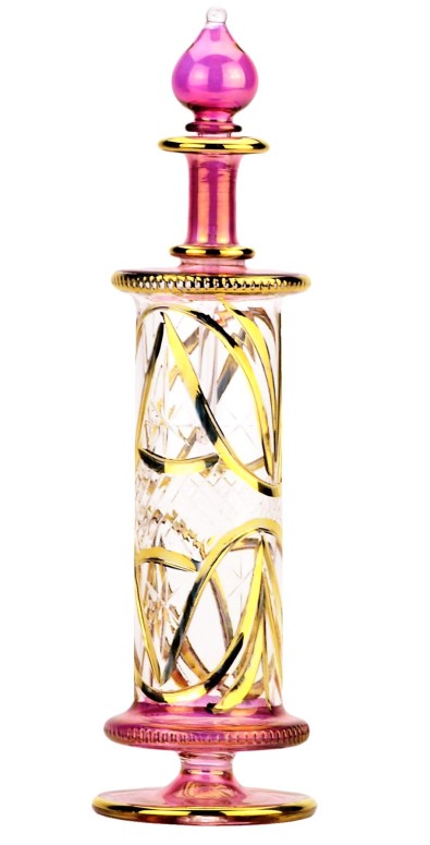 楽天市場 インテリア 小物 香水瓶 おしゃれ かわいい Nilecart X Large Egyptian Perfume Bottles Handmade In Egypt With 24k Gold Decoration Your For Perfume Essential Oils Egyptian Decoration Or Party Table Centerpiece Pink 送料無料 並行輸入品 Mj