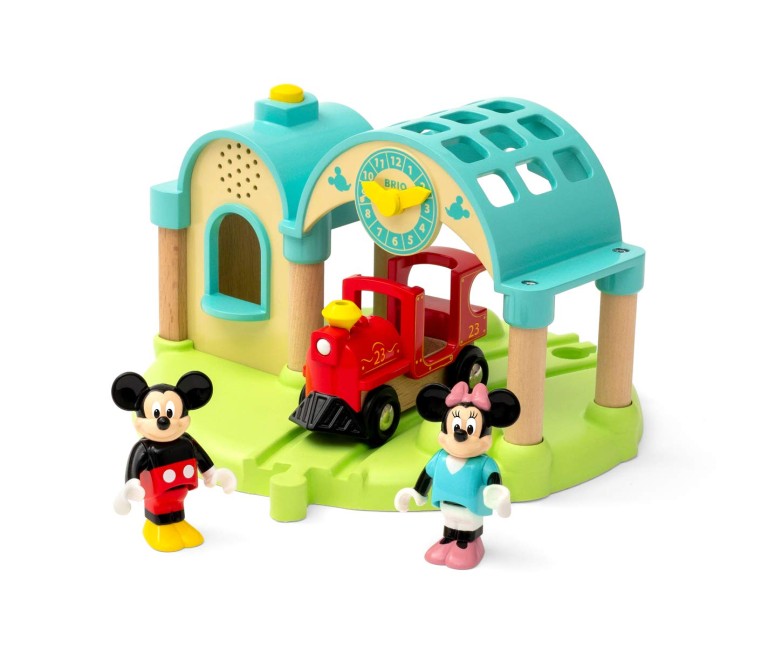 ミッキー ミニー 木製レール 列車 おもちゃ Brio 32270 Disney Mickey and Friends: Mickey Mouse  Record & Play Station | Wooden Toy Train Set for Kids Age 3 and Up - Amazon  Exclusive 【並行輸入品】