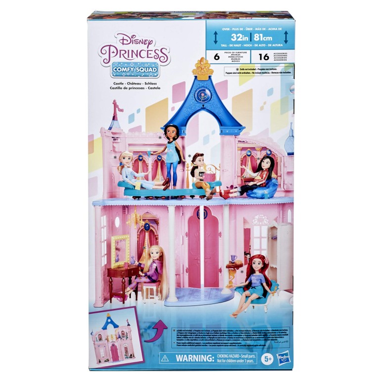 楽天市場 ディズニー プリンセス ファッションドール キャッスル ドールハウスセット Disney Princess Fashion Doll Castle Dollhouse 3 5 Feet Tall With 16 Accessories And 6 Pieces Of Furniture Amazon Exclusive 並行輸入品 Mj Market