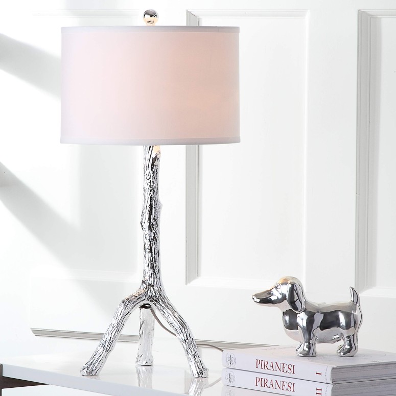 サファヴィヤ safavieh 時刻表照明ランプ サファビヤ サファヴィア Safavieh Lighting Collection Silver Branch 27.5-inch Table Lamp (Set of 2) 【並行輸入品】