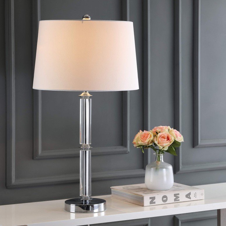 サファヴィヤ safavieh 時刻表照明ランプ サファビヤ サファヴィア Safavieh Lighting Collection Vendome Crystal 29.5-inch Table Lamp (Set of 2) 【並行輸入品】