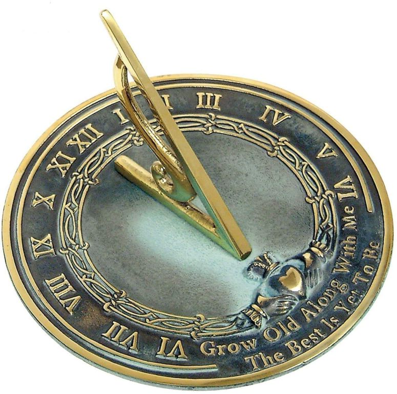 金管楽器製 日晷儀 羅針儀 真ちゅう サンダイアル NauticalMart Brass Sundial Grow Old with Me 【並行輸入品】