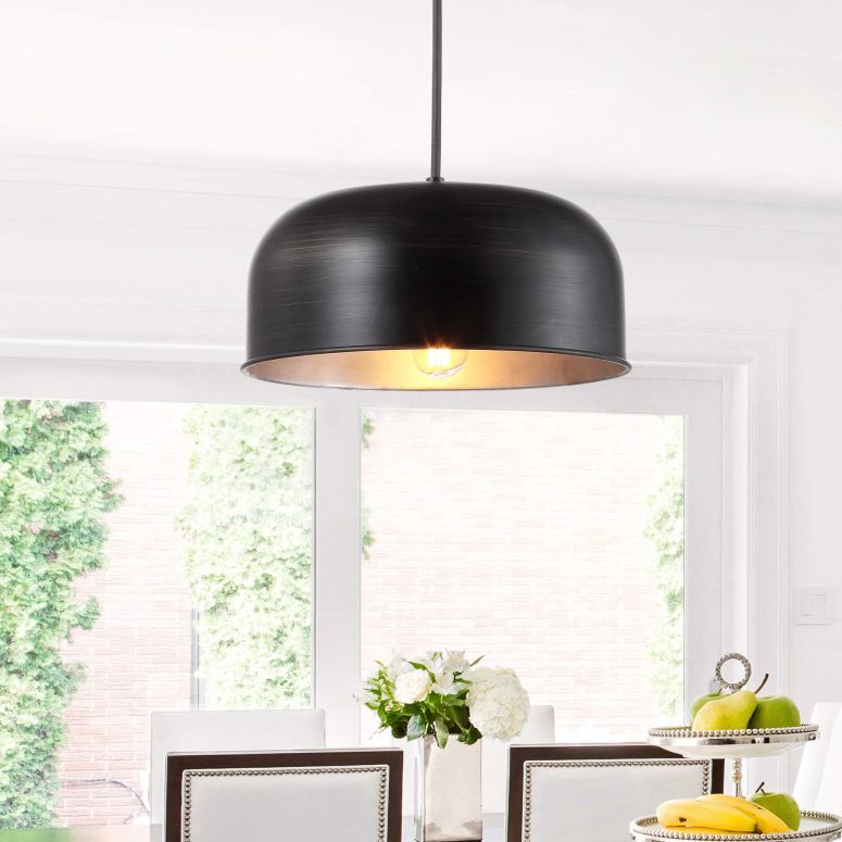 サファヴィヤ safavieh ペンダントランプ ライト 天井照明 サファビヤ サファヴィア Safavieh PND4039A Lighting Avner Adjustable Painted Grey (LED Bulb Included) Pendant 【並行輸入品】｜MJ-MARKET