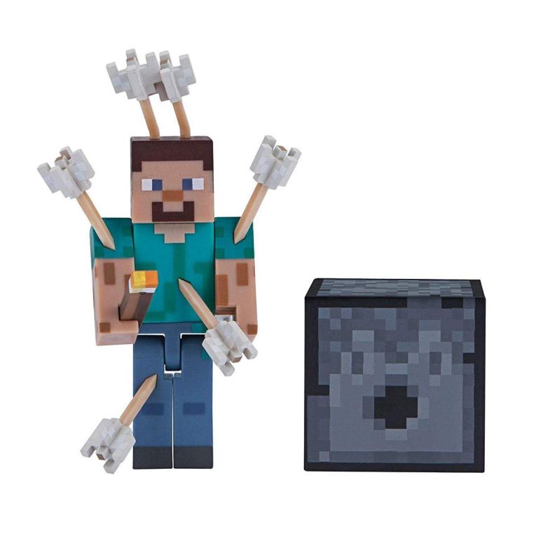 マイクラ おもちゃ スティーブ 矢が刺さってる Minecraft Figure Pack, Color, Steve with Arrows 【並行輸入品】|MJ-MARKET