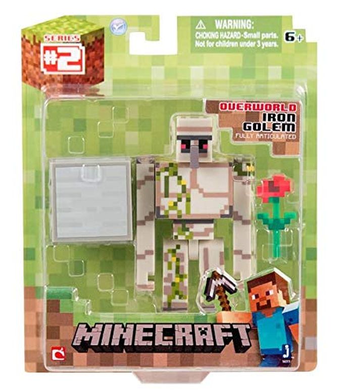 楽天市場 マイクラ おもちゃ アイアンゴーレム Minecraft Iron Golem Figure Pack 並行輸入品 Mj Market