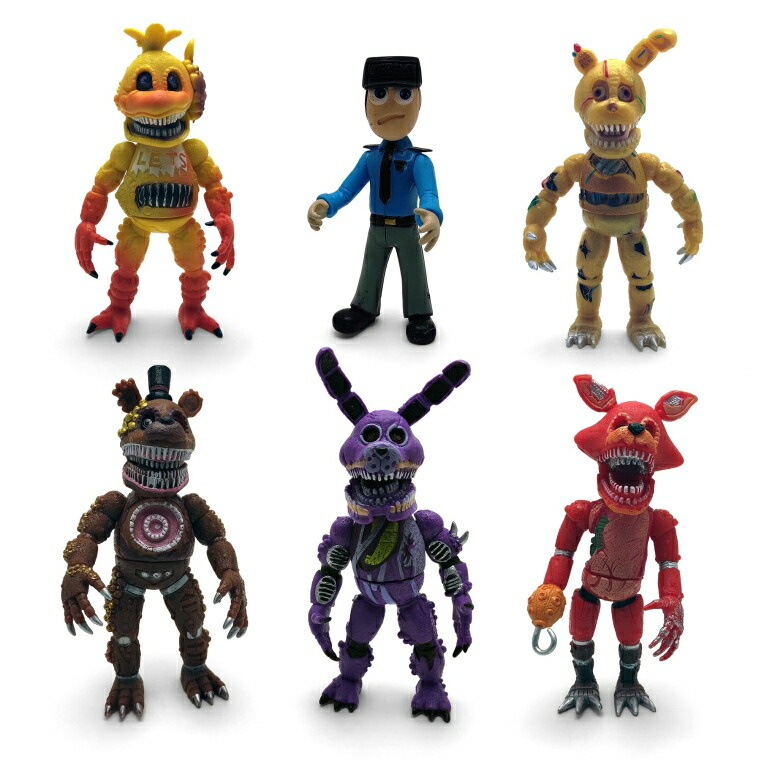 【ファンコ】ファイブナイツアットフレディーズ フィギュア５点セット Funko Store アクション フィギュア 5個セット ファイブ ナイツ