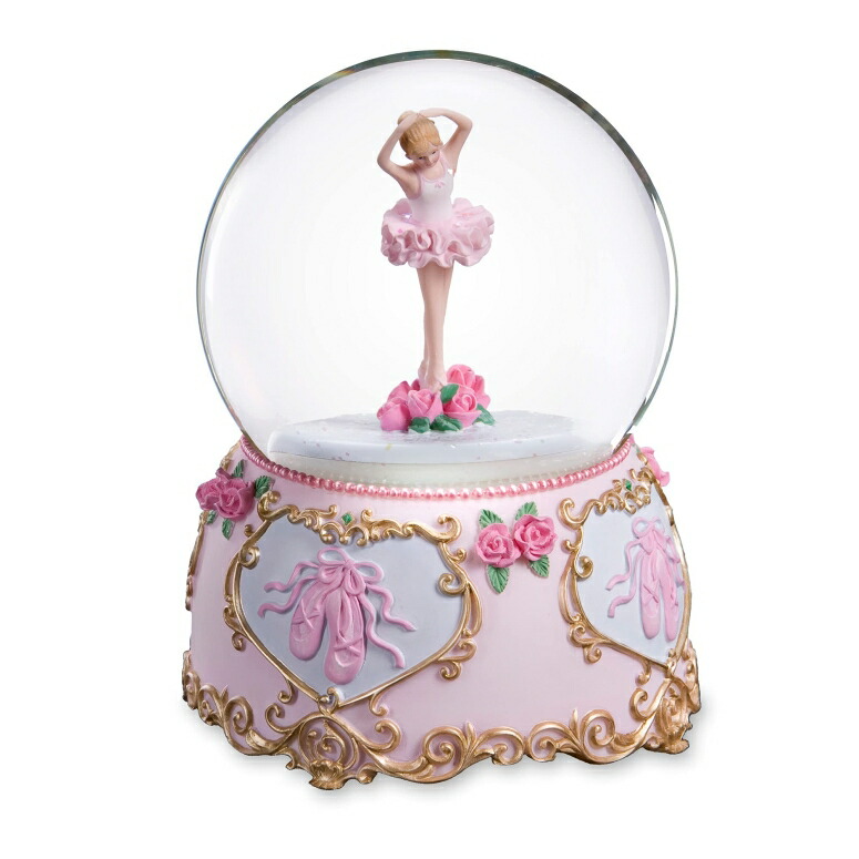 バレリーナ The San Francisco Music Box Company Ballerina Water Globe 【並行輸入品】