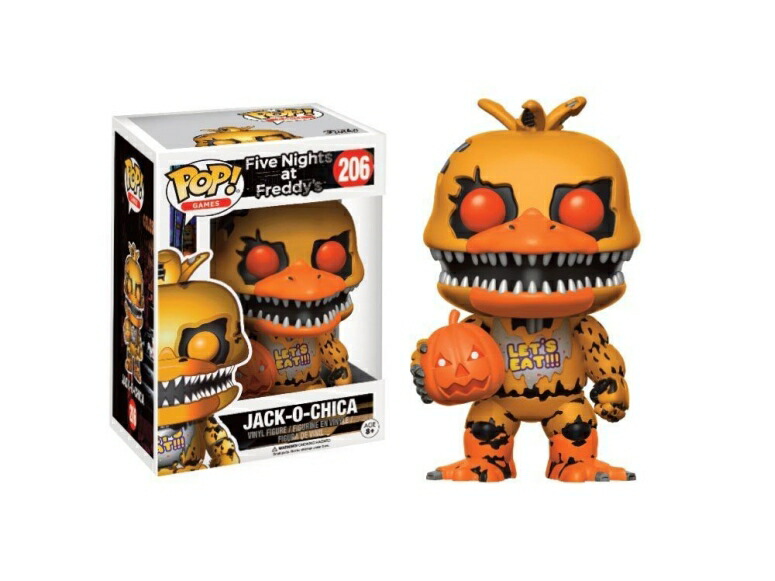 FNAF 5ナイツ ファンコ POP! Funko Jack-O-Chica GameStop Exclusive #206 Five Nights at Freddy's 【並行輸入品】｜MJ-MARKET