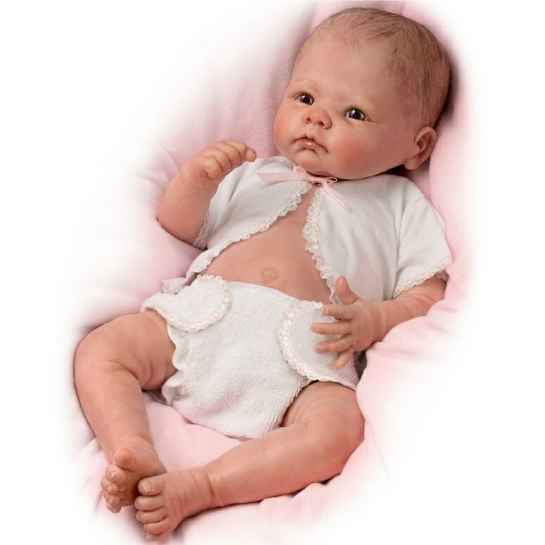 好いたらしい 乳飲み子あやつり人形 新生児 赤ちゃん 新生児 遊び道具 即物的 あやつり人形 乳飲み子 Realistic Newborn Baby Doll 20-inches Little Grace So Truly Real Lifelike Doll by The Ashton-Drake Galleries 【並行輸入品】