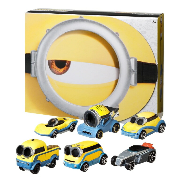 ミニオンズ フィーバー ライズオブグルー 2022 ミニオン おもちゃ Hot Wheels Minions Bundle 6-Pack of Vehicles 1:64 Scale Themed to Minions: The Rise of Gru Movie, Character Cars, Gift for Ages 3 Years & Older [Amazon Exclusive] 【並行輸入品】 26,784円