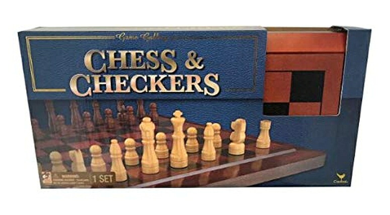 チェスセット Cardinal Game Gallery Chess & Checkers Wood Set 【並行輸入品】｜MJ-MARKET