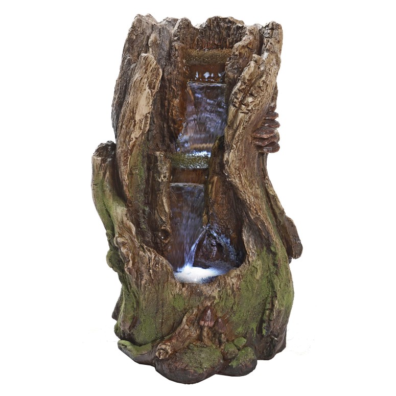 ガーデン 噴水 インテリア噴水 置き型 噴水 滝のオブジェ ウォーターフォールファウンテン Water Fountain with LED Light - Columbia Falls Garden Decor Fountain - Outdoor Water Feature 【並行輸入品】|MJ-MARKET