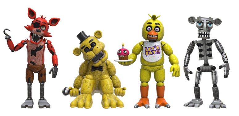 FNAF 5ナイツ Funko Five Nights at Freddy's 4 Figure Pack(1 Set), 2\