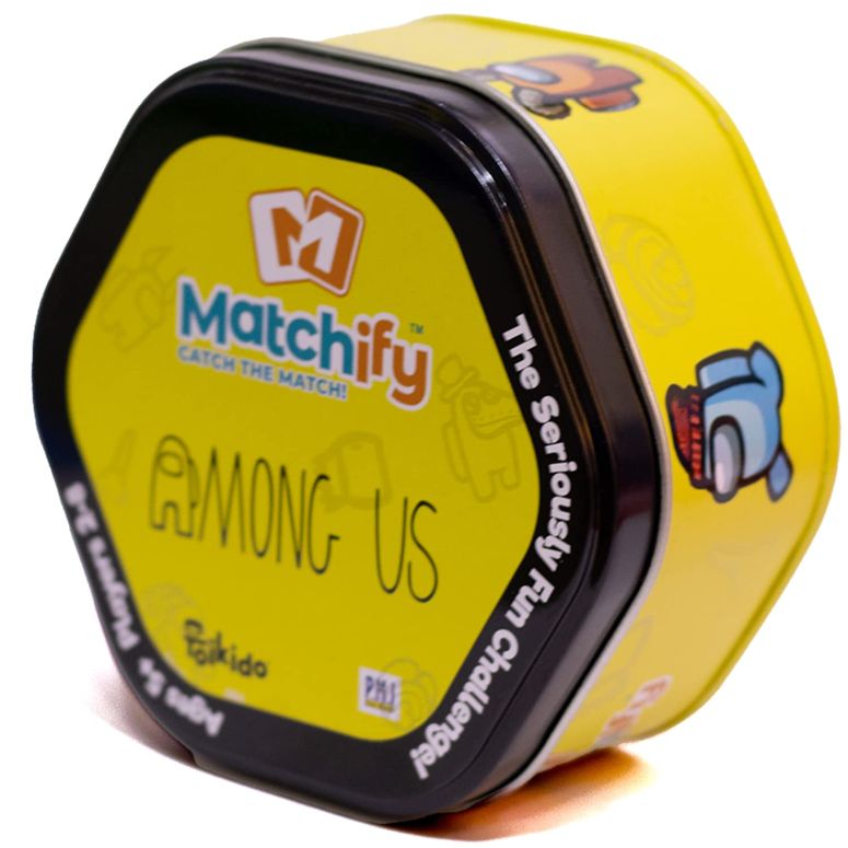 アモングアス おもちゃ Matchify Card Game: Among Us Card Game| The Seriously Fun Challenge for Families Kids and Friends Travel Party Card Game - Catch The Match, Spot it, and Shout It Out - Match Crewmates - Learning Game 【並行輸入品】画像