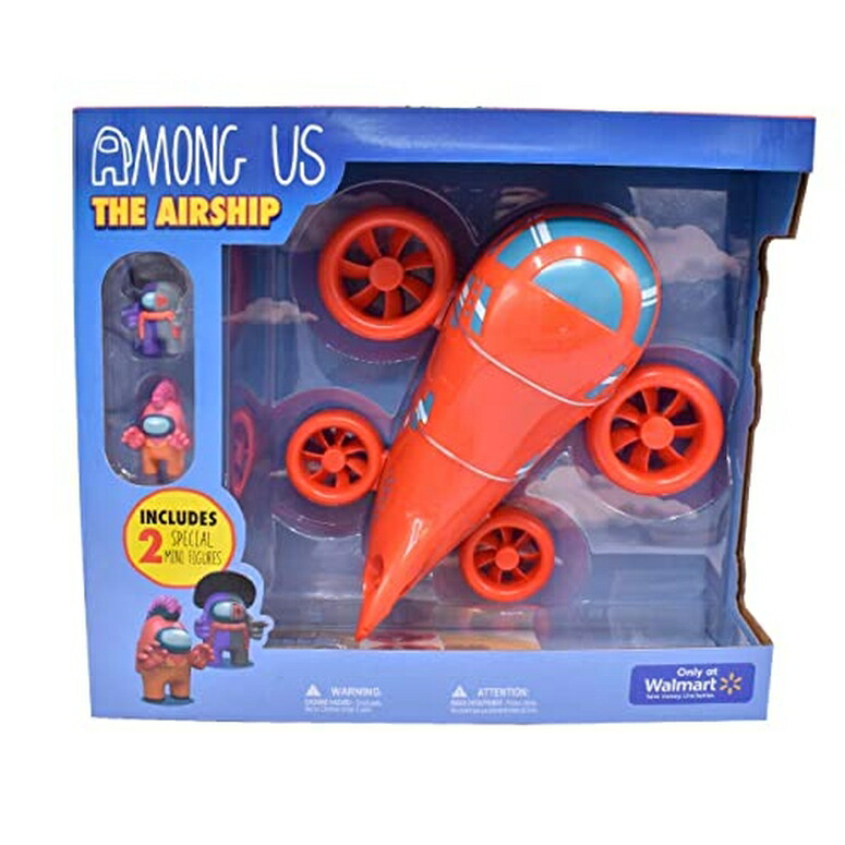 アモングアス おもちゃ Just Toys LLC Among Us Airship Playset w/ Mini Figures 【並行輸入品】｜MJ-MARKET