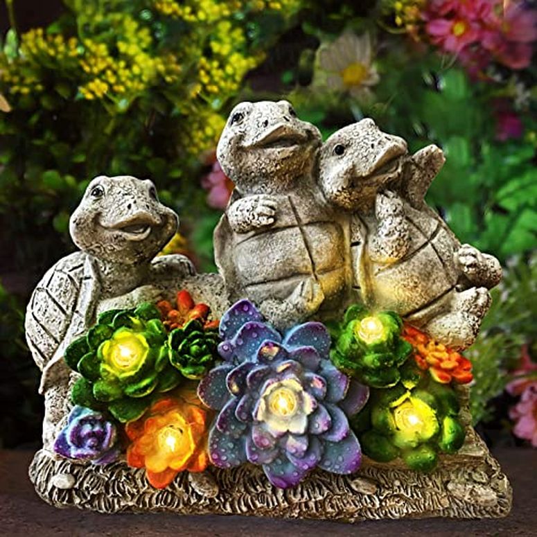 LED Foreby Garden Turtle Outdoor   Ou230605 143 