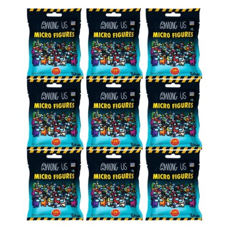 アモングアス アモンガス Toptoys2u Bargain Bundles Among Us Micro Figures Series 1 Blind Bags Pack of 9 Blinds 【並行輸入品】