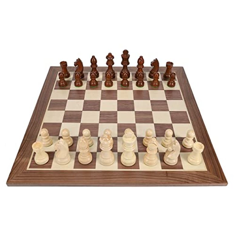 チェスセット WE Games French Staunton Chess Set - Weighted Pieces & Walnut Wood Board 14.75 in. 【並行輸入品】|MJ-MARKET