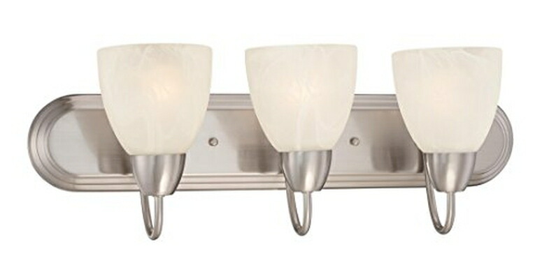 卓上 噴水 滝のオブジェ テーブルトップファウンテン インテリア噴水 Designers Fountain 15005-3B-35 Torino 3 Light Bath Bar, Brushed Nickel , Silver 【並行輸入品】|MJ-MARKET