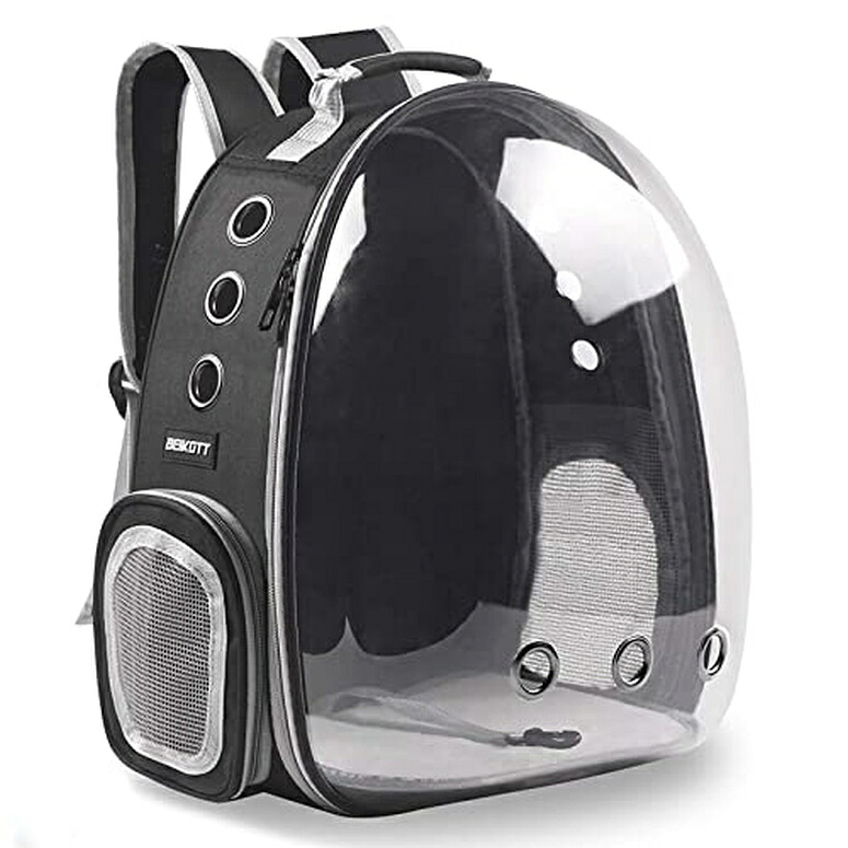 インコ 小鳥 バード トラベルキャリアー BEIKOTT Cat Backpack Carriers Bag, Dog Backpack, Pet Bubble Backpack for Small Cats Puppies Dogs Bunny, Airline-Approved Ventilate Transparent Capsule Backpack for Travel, Hiking and Outdoor Us 【並行輸入品】 13,790円