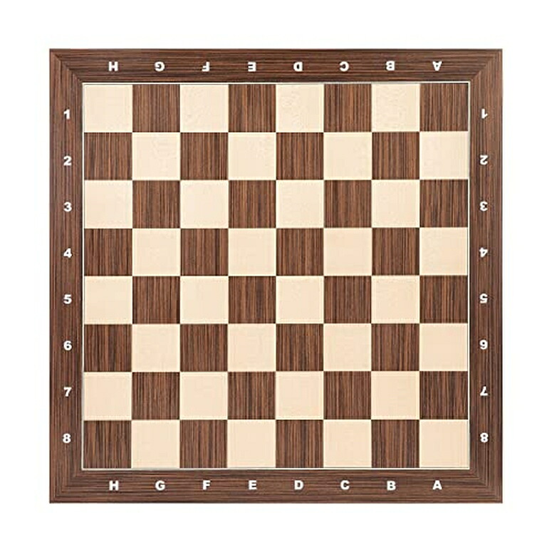 チェスセット Woodronic 19" Professional Wood Chess Board, Tournament Chess Board with 2.0" Squares, Ideal Gift for Chess Players 【並行輸入品】｜MJ-MARKET