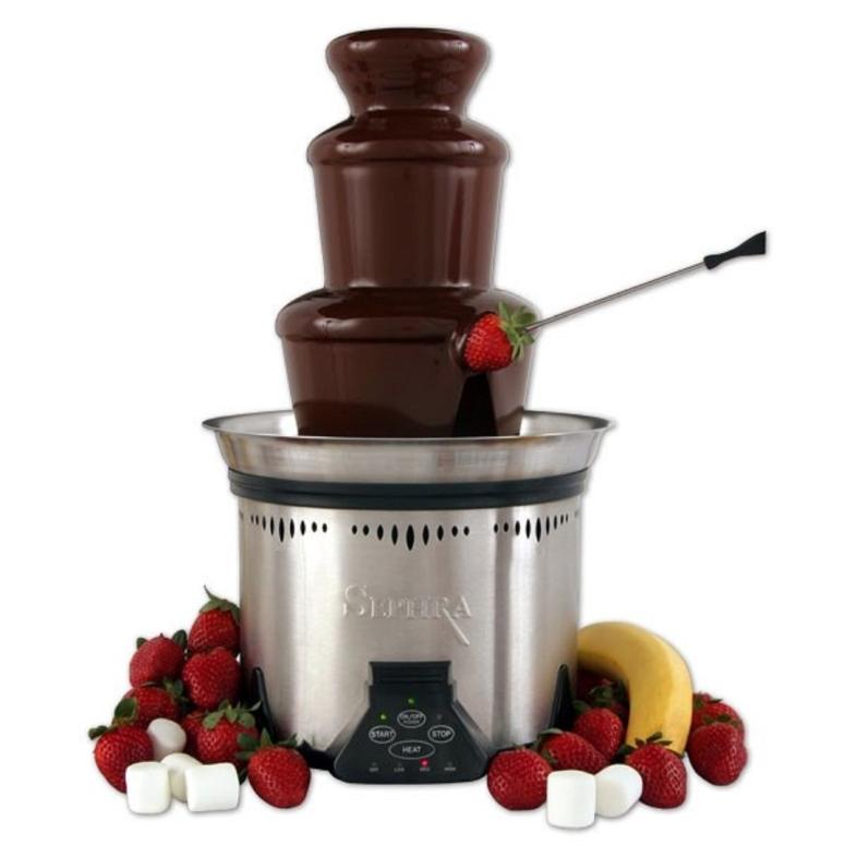 卓上 噴水 滝のオブジェ テーブルトップファウンテン インテリア噴水 Sephra Elite Chocolate Fountain for Home, Whisper Quiet Motor, Chocolate Fondue Fountain Electric, Stainless Steel Heated Basin, QuickSet Tier Assembly, 19 Inches, 4-6 lb Capacity 59,460円