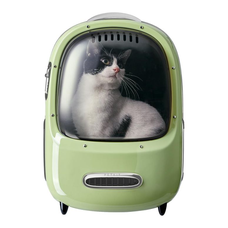 インコ 小鳥 バード トラベルキャリアー PETKIT Ventilated Cat Backpack Carrier with Inbuilt Fan & Light, Comfortable Cat Dog Backpack Bag for Travel, Hiking, Walking,Lightweight & Spacious Pet Outdoor Backpack for Cats Puppies 【並行輸入品】