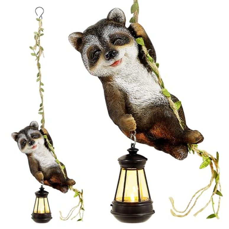 ガーデンライトLEDソーラーライト ソーラーパワー Joliyoou 1 Pack Solar Light Outdoor Statues, 6.5\
