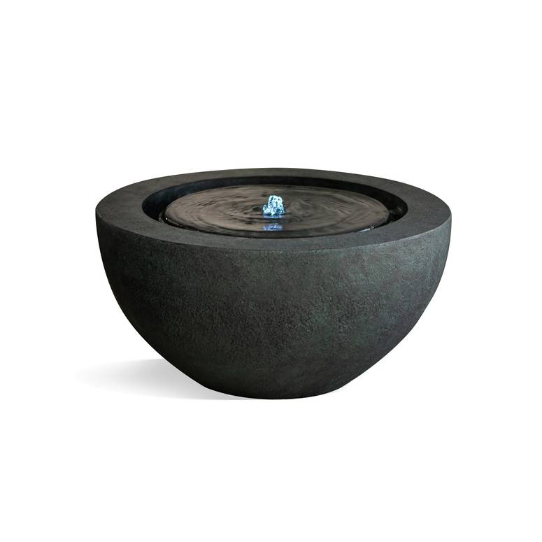 ガーデン 噴水 インテリア噴水 置き型 噴水 滝のオブジェ ウォーターフォールファウンテン Xbrand 19.8" W Round Polyresin Indoor/Outdoor Sphere Water Fountain w/LED Light, Garden Water Fountain, Water Bowl Fountain, Patio Water Fountain, 【並行輸入品】｜MJ-MARKET