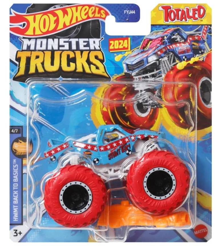ホットウィール モンスタートラック Hot Wheels Monster Trucks Totaled HWMT Back to Basics 4/7 New for 2024 【並行輸入品】 7,081円