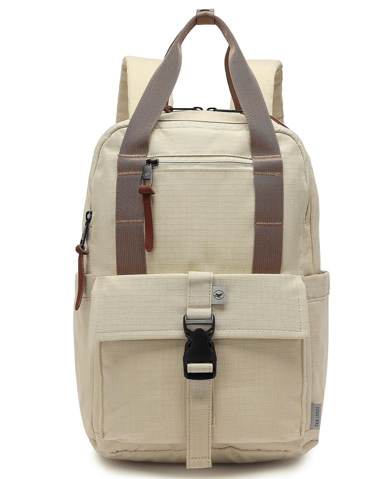 インコ 小鳥 バード トラベルキャリアー SUNNY BIRD 18L Casual Daypack, Lightweight and Travel Friendly Laptop Backpack for Women, Men and Adult, Fits 14 Inch Laptop (Sand, Medium) 【並行輸入品】