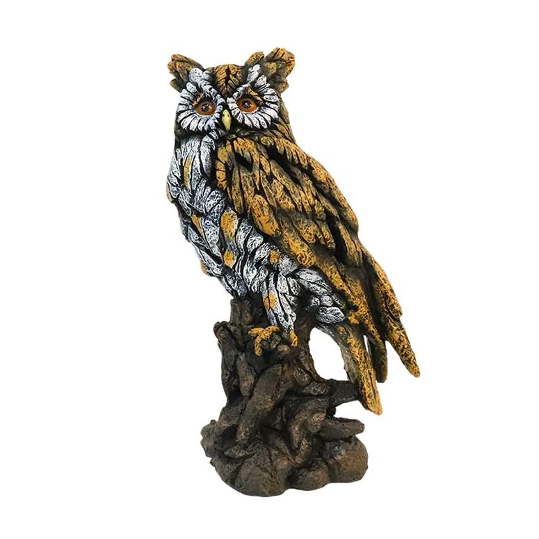 ガーデンライトLEDソーラーライト ソーラーパワー VV-Ladybug Solar Owl Garden Statues Outdoor Decor Resin Owl Figurine with Solar Lights Owl Sculpture for Porch Patio Lawn Yard Decorations Christmas Housewarming Gifts for Women Mom,Tw 【並行輸入品】｜MJ-MARKET