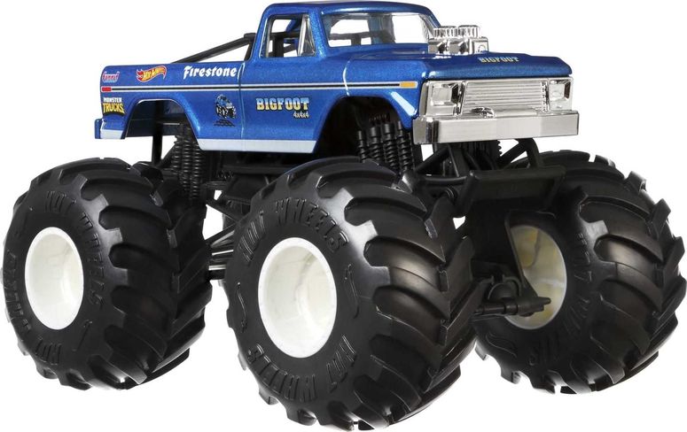 ホットウィール モンスタートラック Hot Wheels Monster Trucks 1:24 Scale Assortment for Kids Age 3 4 5 6 7 8 Years Old Great Toy Trucks Large Scales 【並行輸入品】