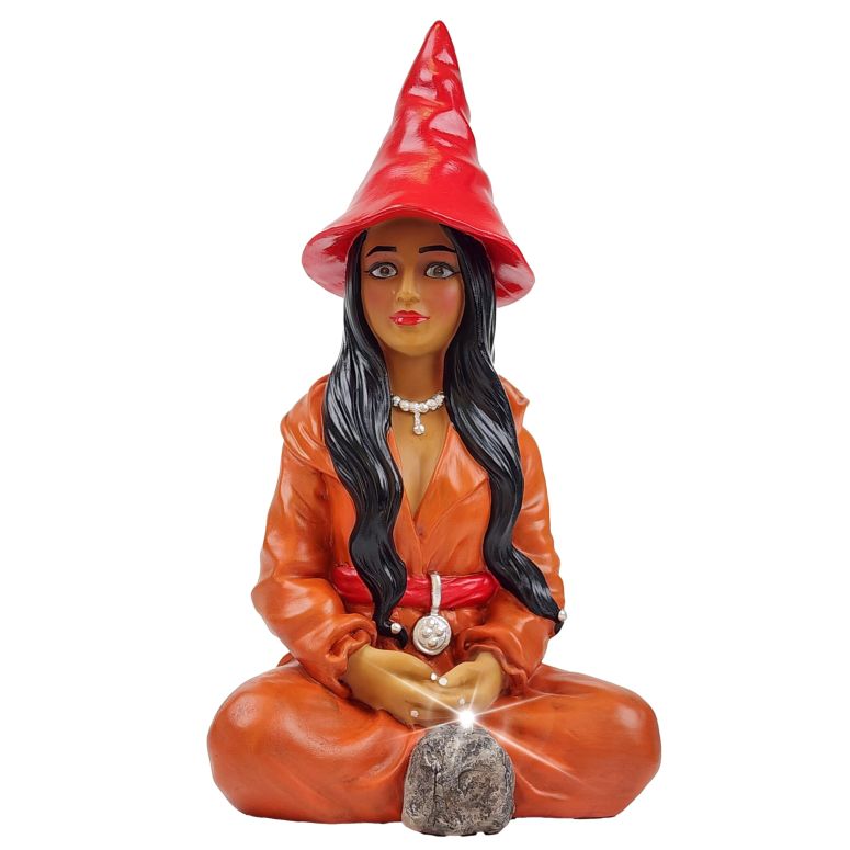ガーデンライトLEDソーラーライト ソーラーパワー Better Office Products Garden Gnome Statue, 12\