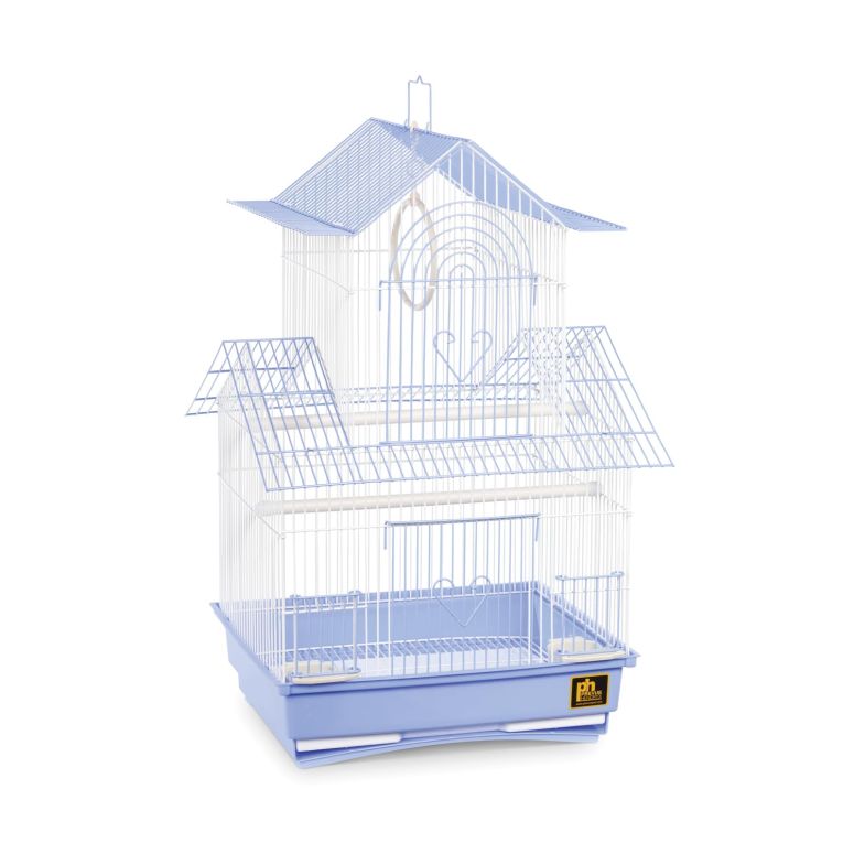 インコ 小鳥 バード トラベルキャリアー Prevue Hendryx SP1720-2 Shanghai Parakeet Cage, Blue and White 【並行輸入品】 26,568円