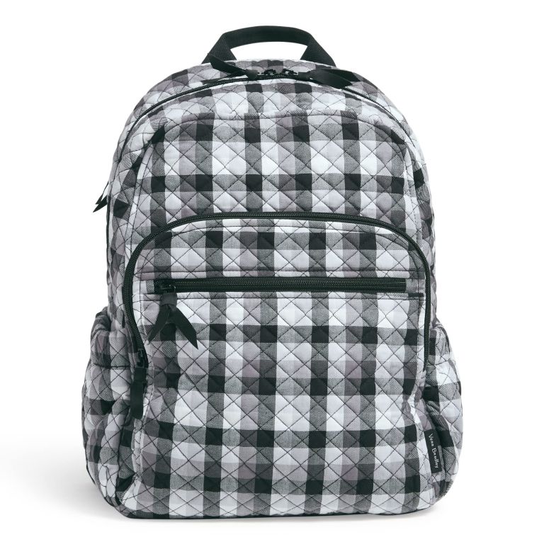 インコ 小鳥 バード トラベルキャリアー Vera Bradley Women's Cotton Campus Backpack, Kingbird Plaid, One Size 【並行輸入品】|MJ-MARKET